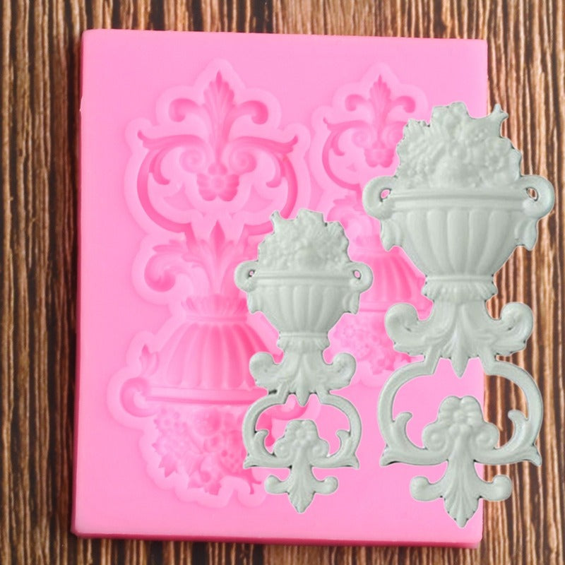 3D Relief Flower Silicone Mold