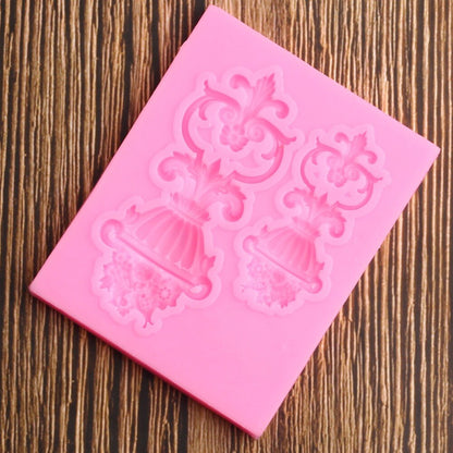 3D Relief Flower Silicone Mold