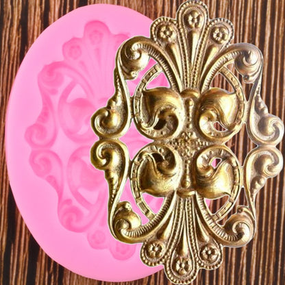 3D Vintage Emblem Mold