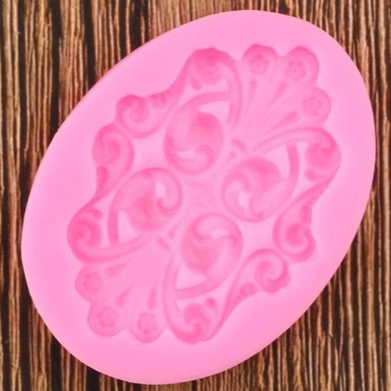 3D Vintage Emblem Mold