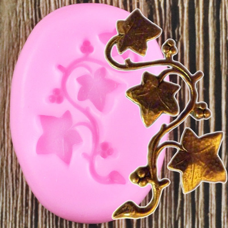 Star-Leaf Vine Silicone Mold