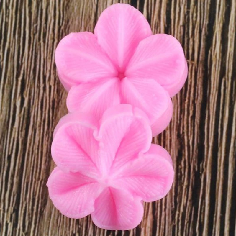 Set Petal Flower Silicone Mold