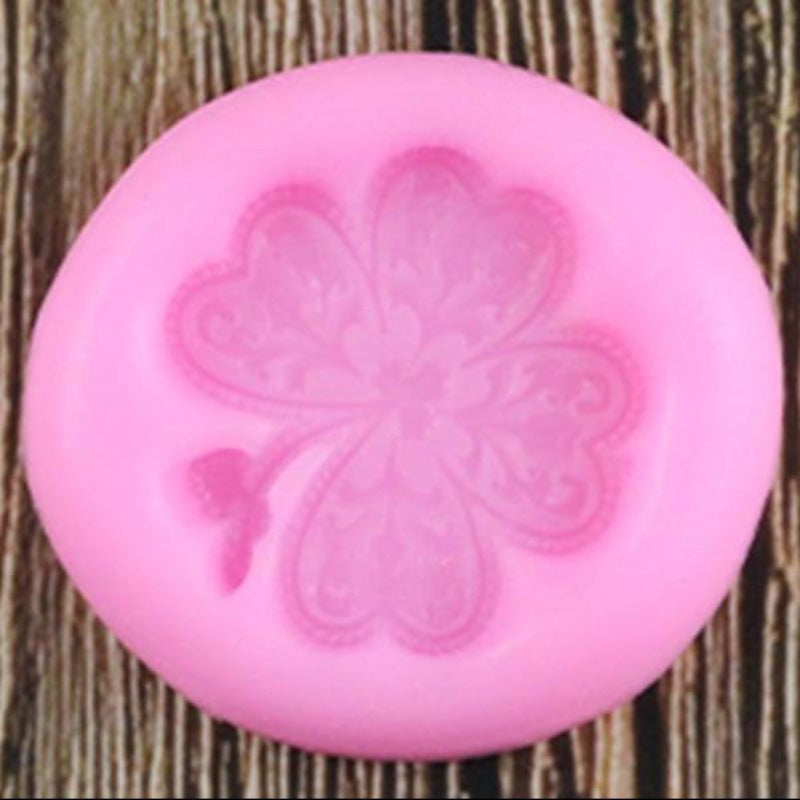 Luxurious Four Leaf Clover Silicone Mold