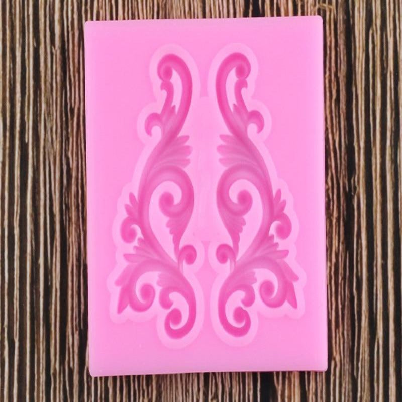 Abstract Lace Pattern Silicone Mold