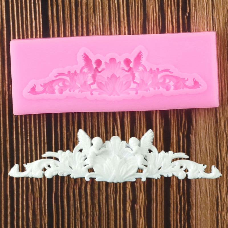 Angel Border Mold