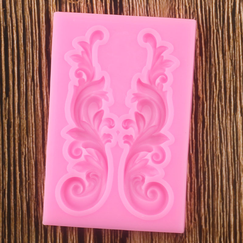 Baroque Accent Silicone Mold