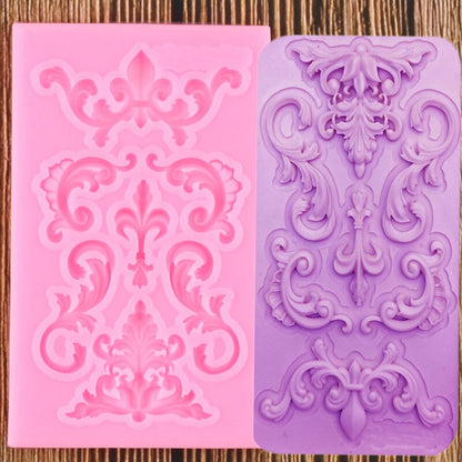 Elegant Ornament Silicone Mold