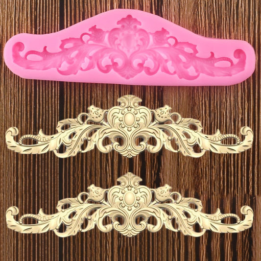 Baroque Scroll Tiara Mold