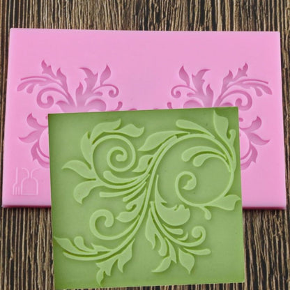 Square Lace Silicone Mold