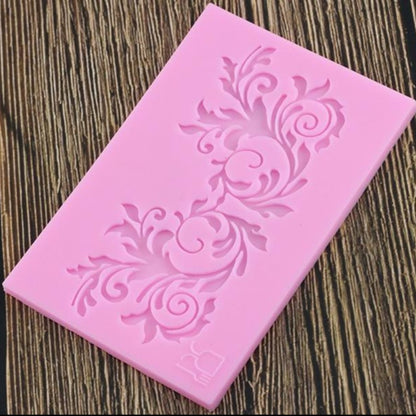 Square Lace Silicone Mold